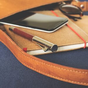 Leather Conference Pad